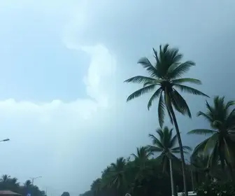 alerta amarelo para tempestade
