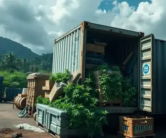 apreensão de maconha em MS