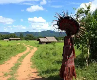 artesanato Guarani Ñandeva