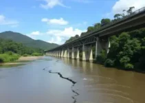 rachaduras ponte Dourados